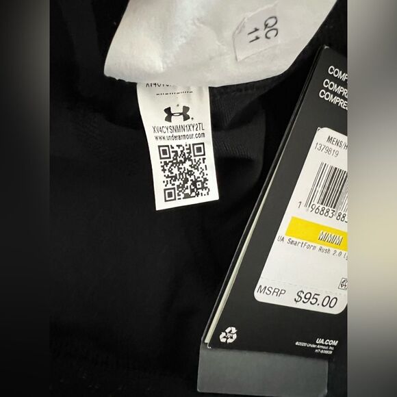 Under Armour UA Rush SmartForm 2.0 Compression Tights Shorts - Picture 11 of 11
